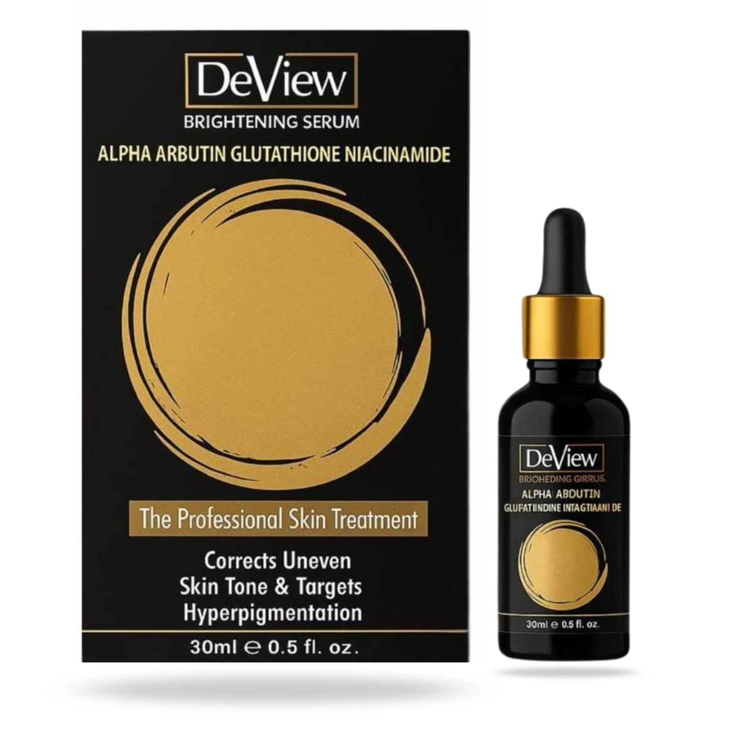 DeView Brightening Serum with Glutathione, Niacinamide & Alpha Arbutin- 30ml