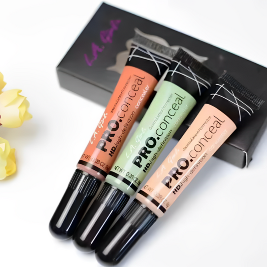 La_girl Hd Pro Concealer (Pack Of 3)