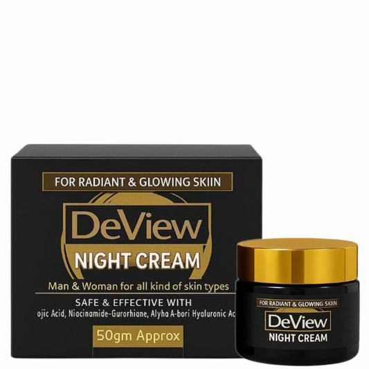 DeView Night Cream for Radiant & Glowing Skin