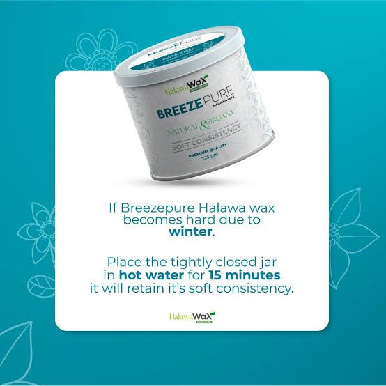 Breeze Pure Organic Halawa Hair Wax