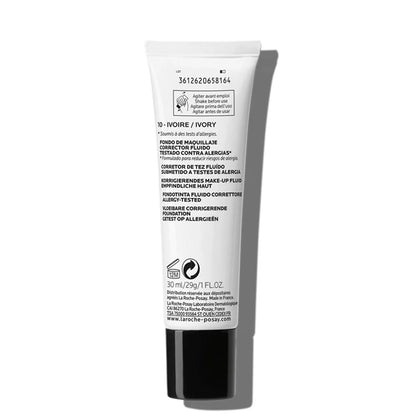 La Roche-posay Toleriane Corrective Liquid Foundation Spf 25– 30ml – Shade: Ivory