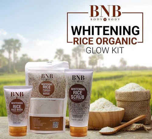 BNB Rice Extract Facial Kit For Bright & Glowing Skin