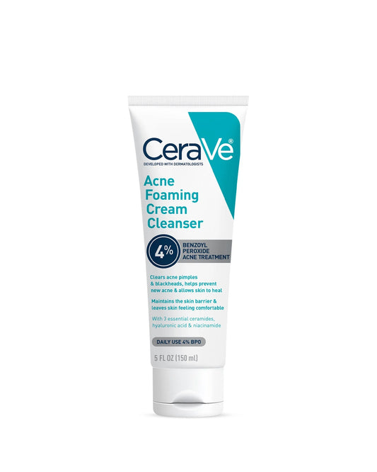 CeraVe Acne Foaming Cream Cleanser 4%