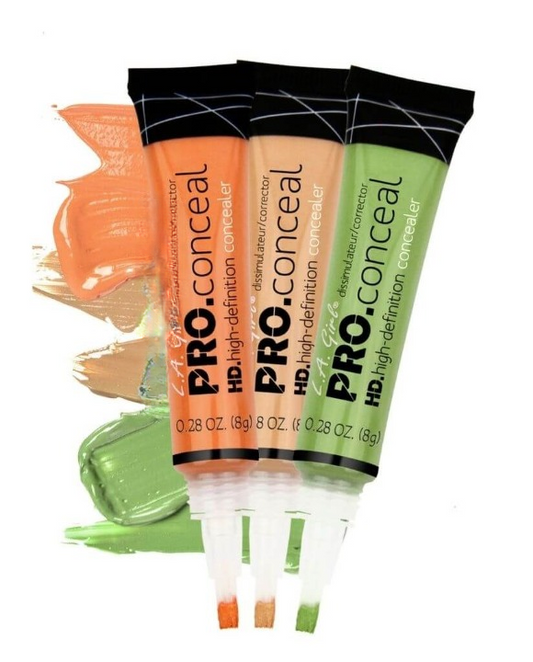La_girl Hd Pro Concealer (Pack Of 3)