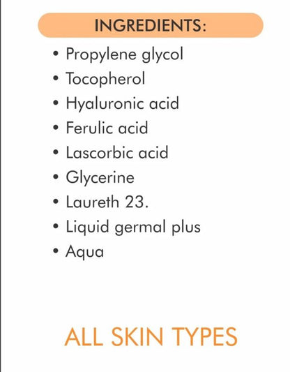 Gluta White Vitamin C 16% Serum for Face Glowing & Dark Spots